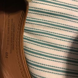 Brown Tory Burch Kara Peep-Toe Wedges